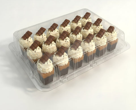 Mini Brownie Caramel Delight