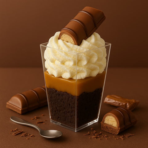 Mini Brownie Caramel Delight